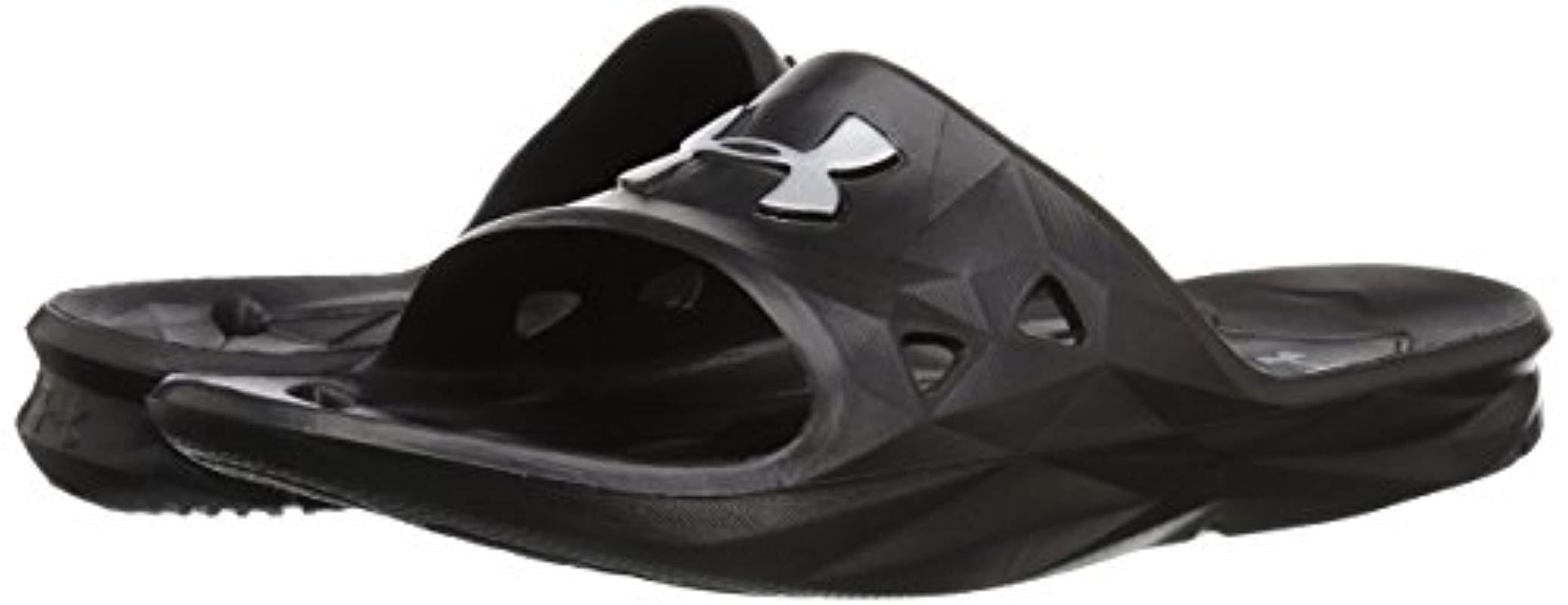 men's ua locker iii slides