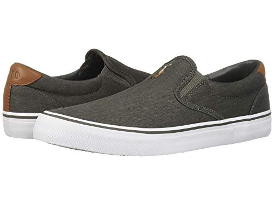 thompson washed twill sneaker