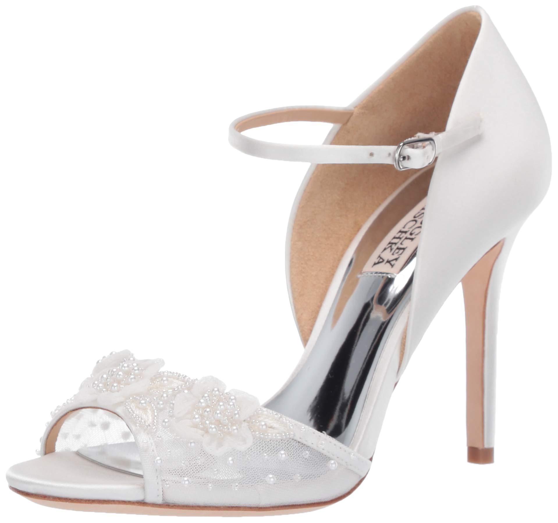 badgley mischka carter beaded pump