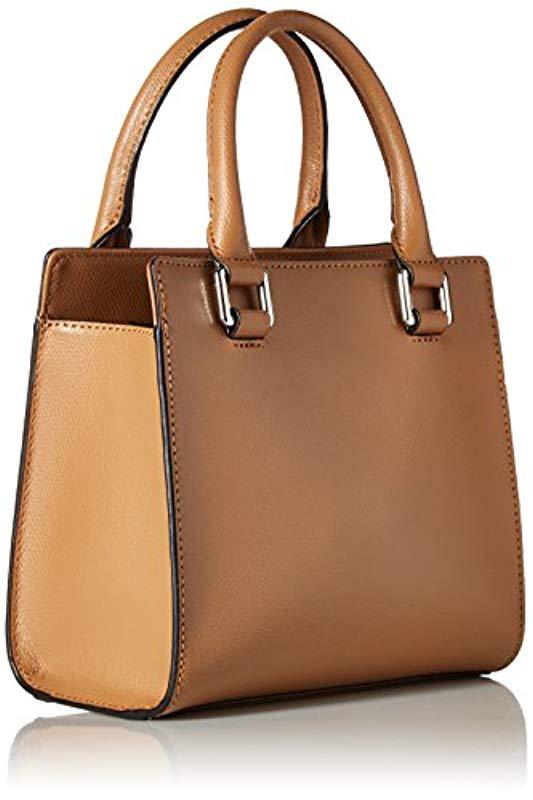 calvin klein logan mercury leather crossbody