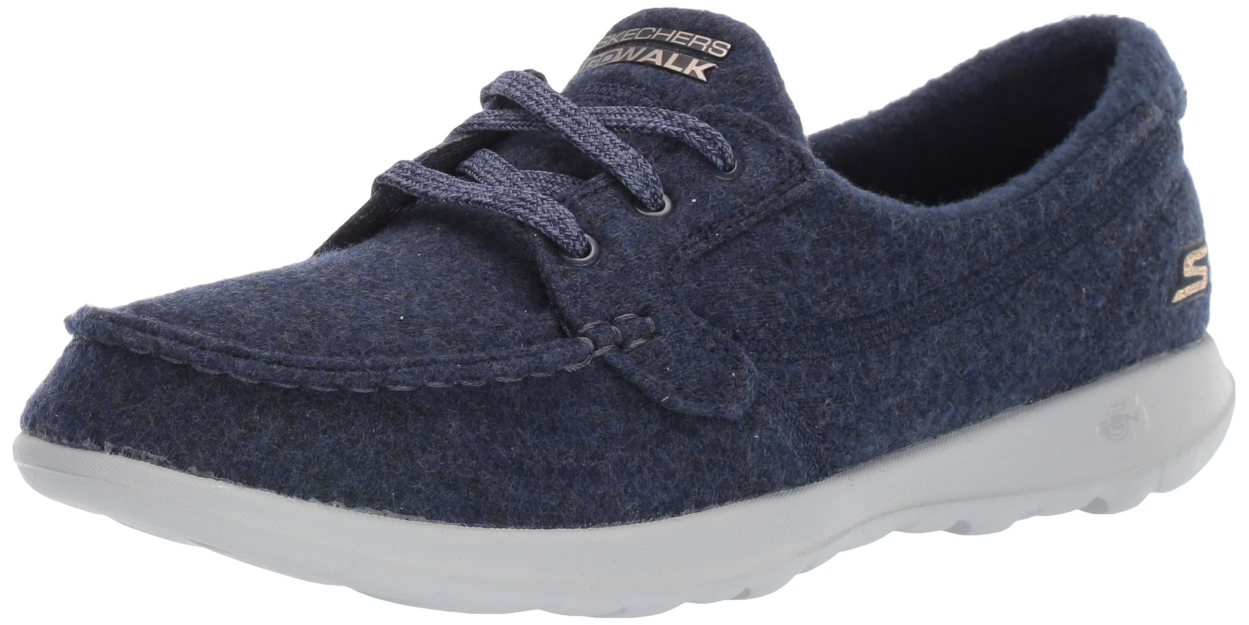 Skechers Wool Go Walk Litelana Boat Shoe in Navy (Blue) Save 39 Lyst