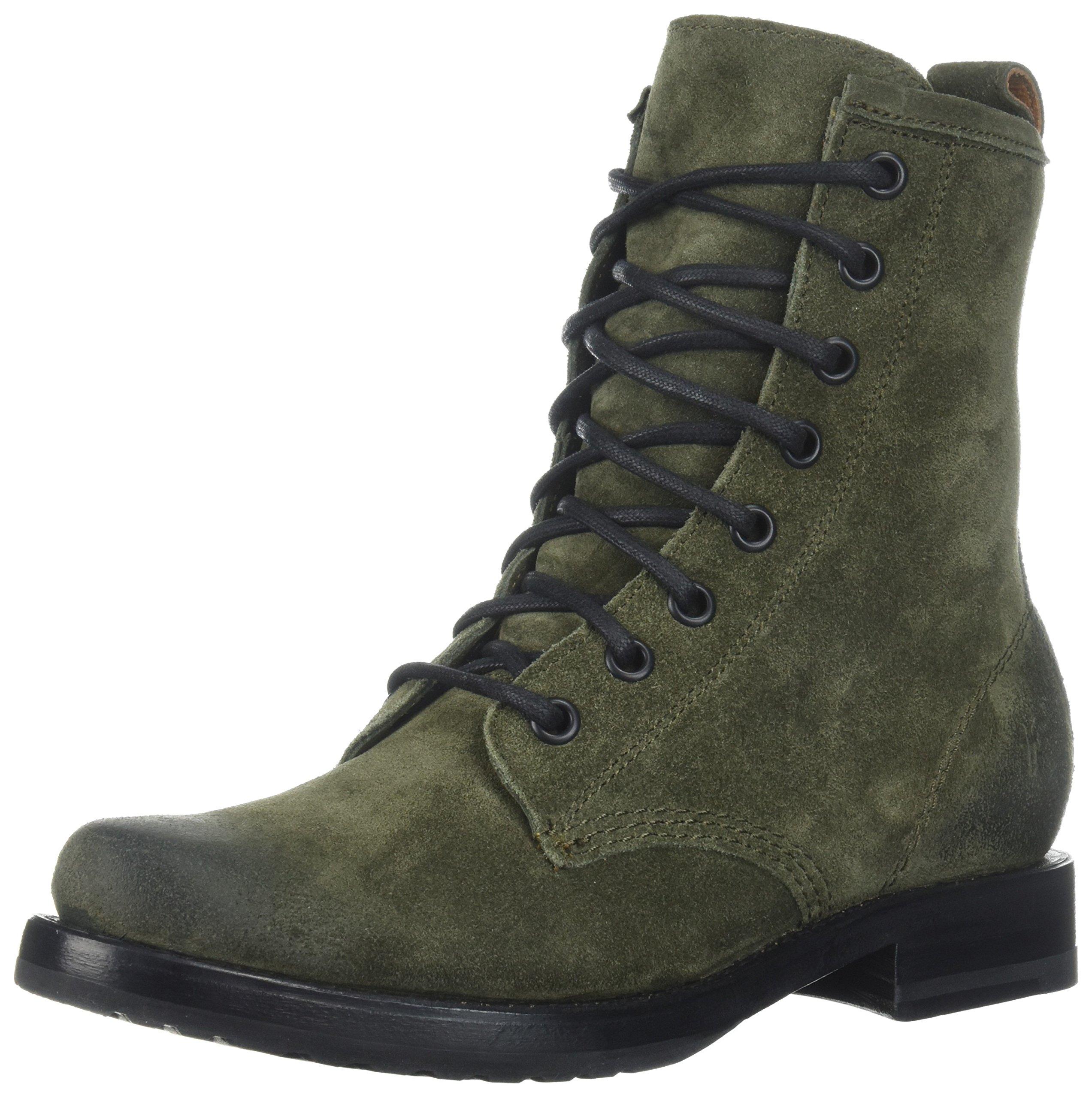 frye combat boots veronica