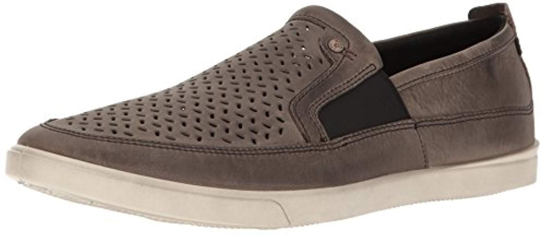 Lyst - Ecco Collin Perforated Slip On Fashion Sneaker for Men
