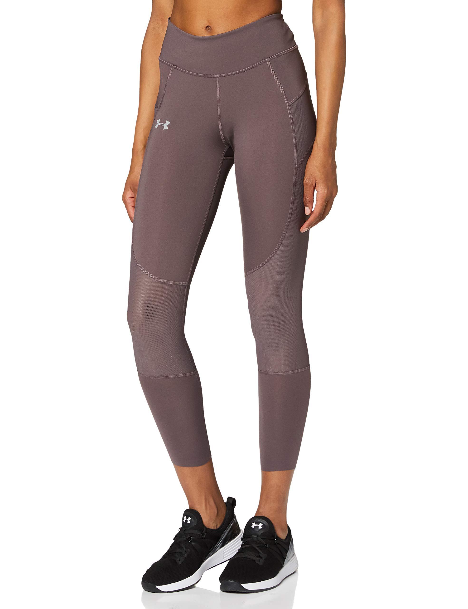 Under Armour Speedpocket Run Crop in Purple Lyst