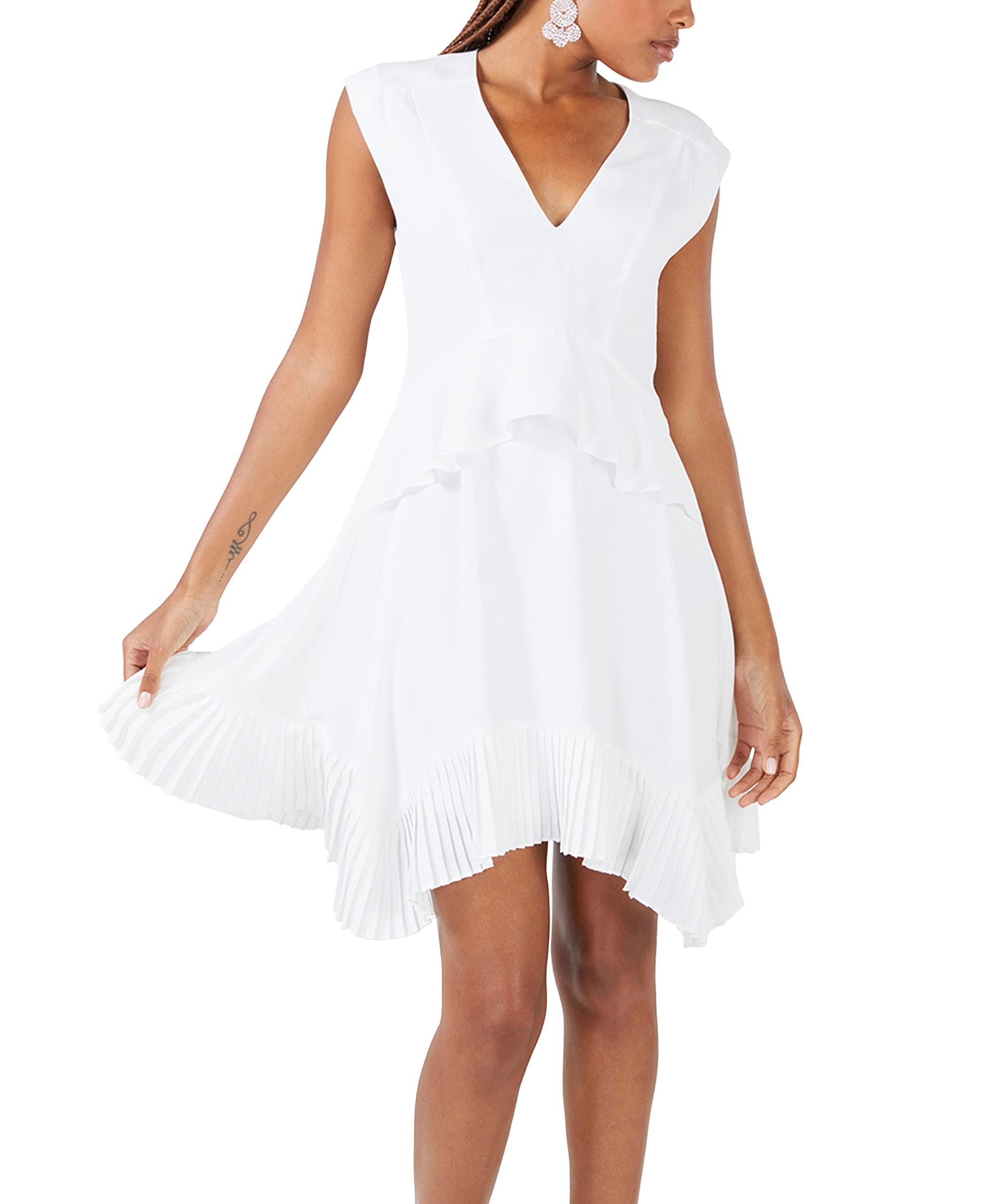 Cocktail Dress White Peplum Dress Amazon BCBGMAXAZRIA Cocktail And