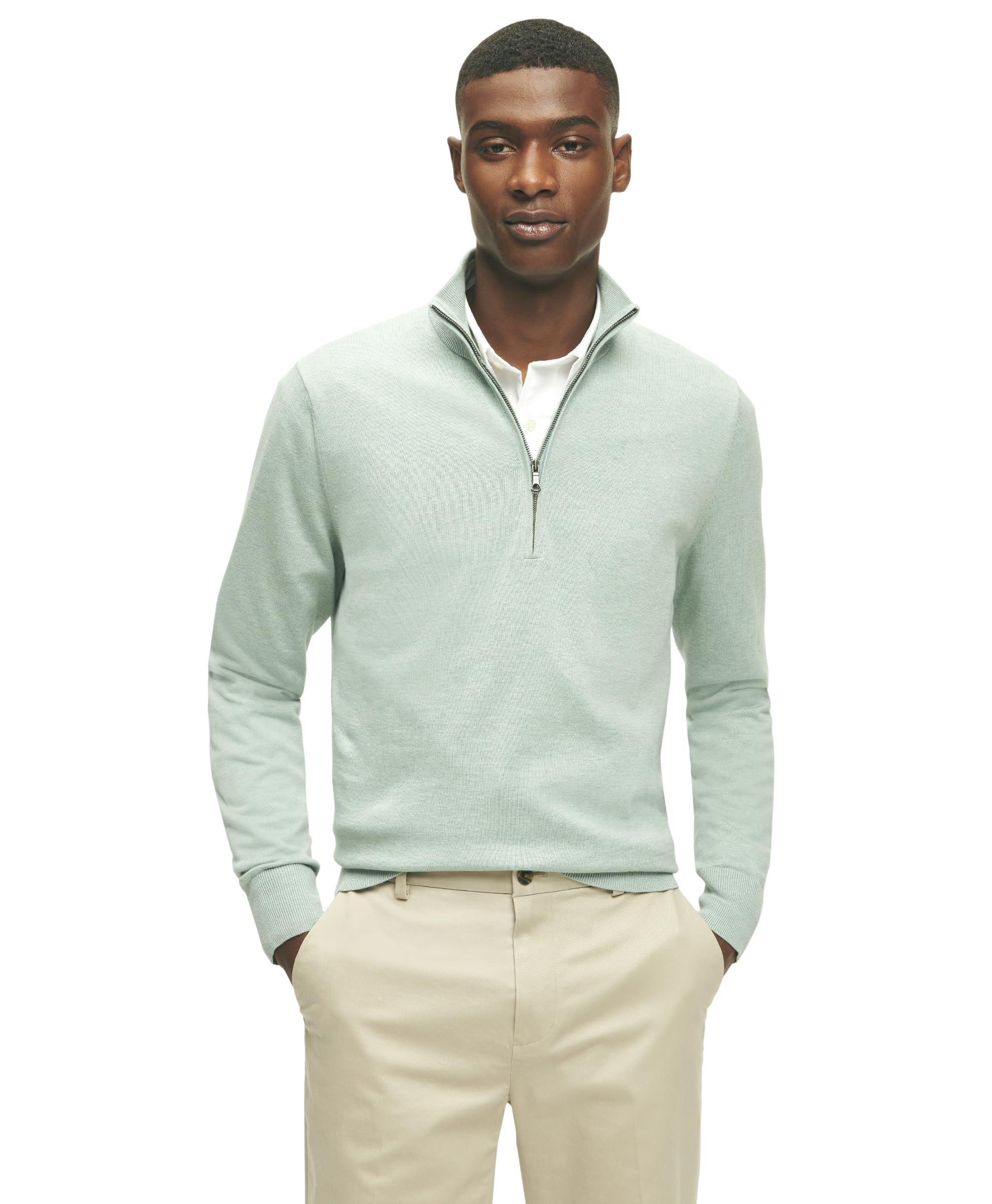 Brooks brothers half zip online