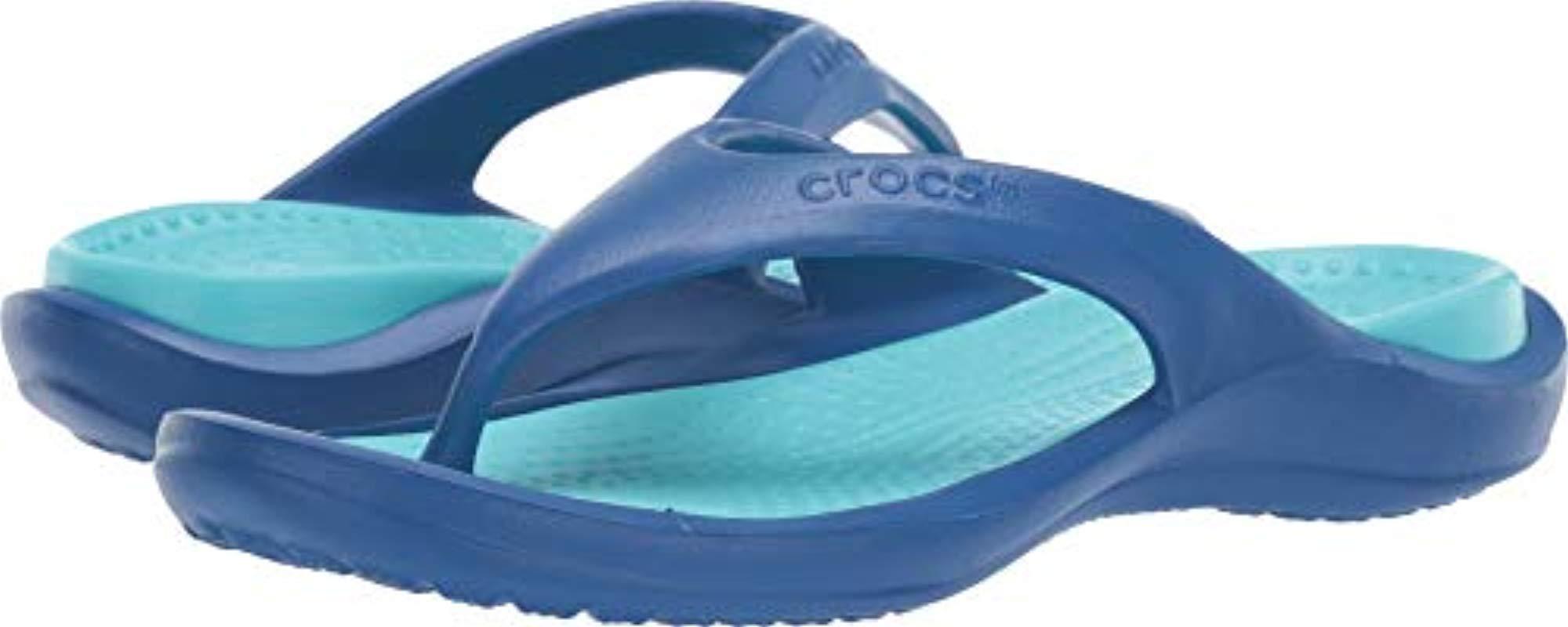 crocs unisex's athens flip flops