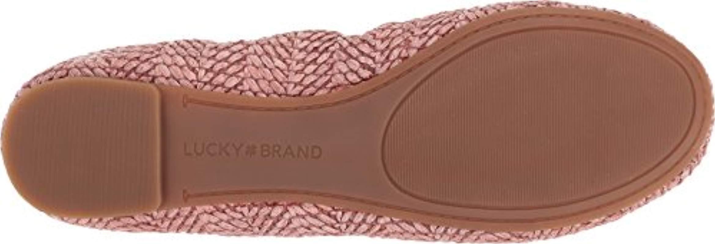 lucky brand emmie ballet printed flat