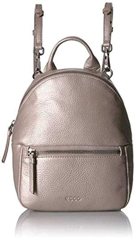 Ecco Sp 3 Mini Backpack in Grey Rose Metallic (Gray) - Save 63% - Lyst