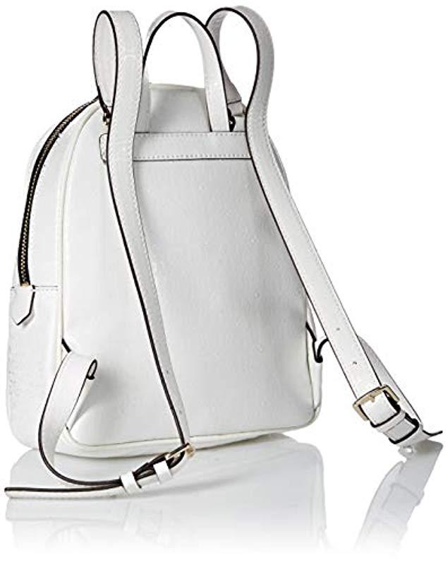 guess white backpack