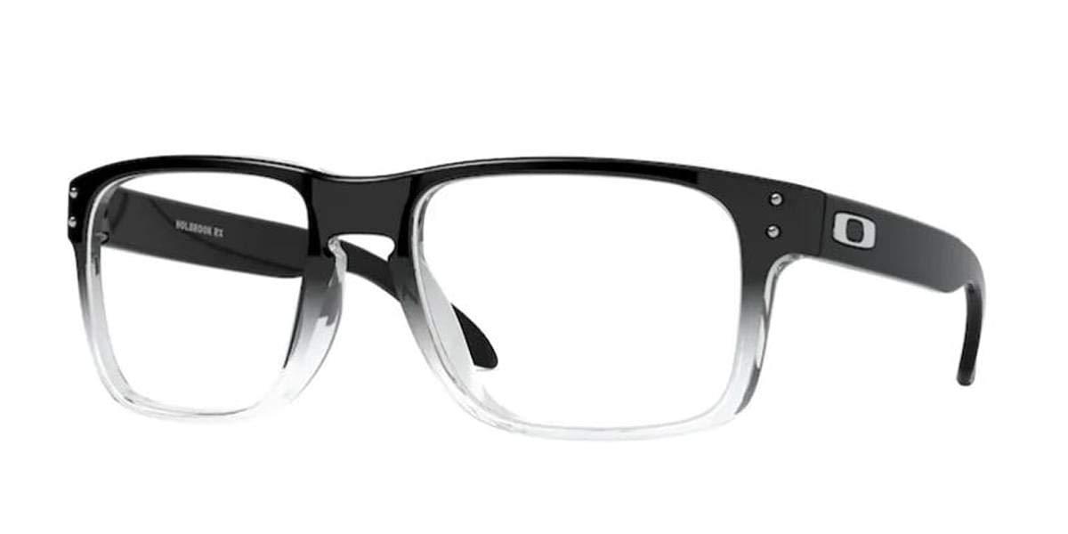 Oakley Ox8156 Holbrook Rx Square Prescription Eyewear Frames in Black