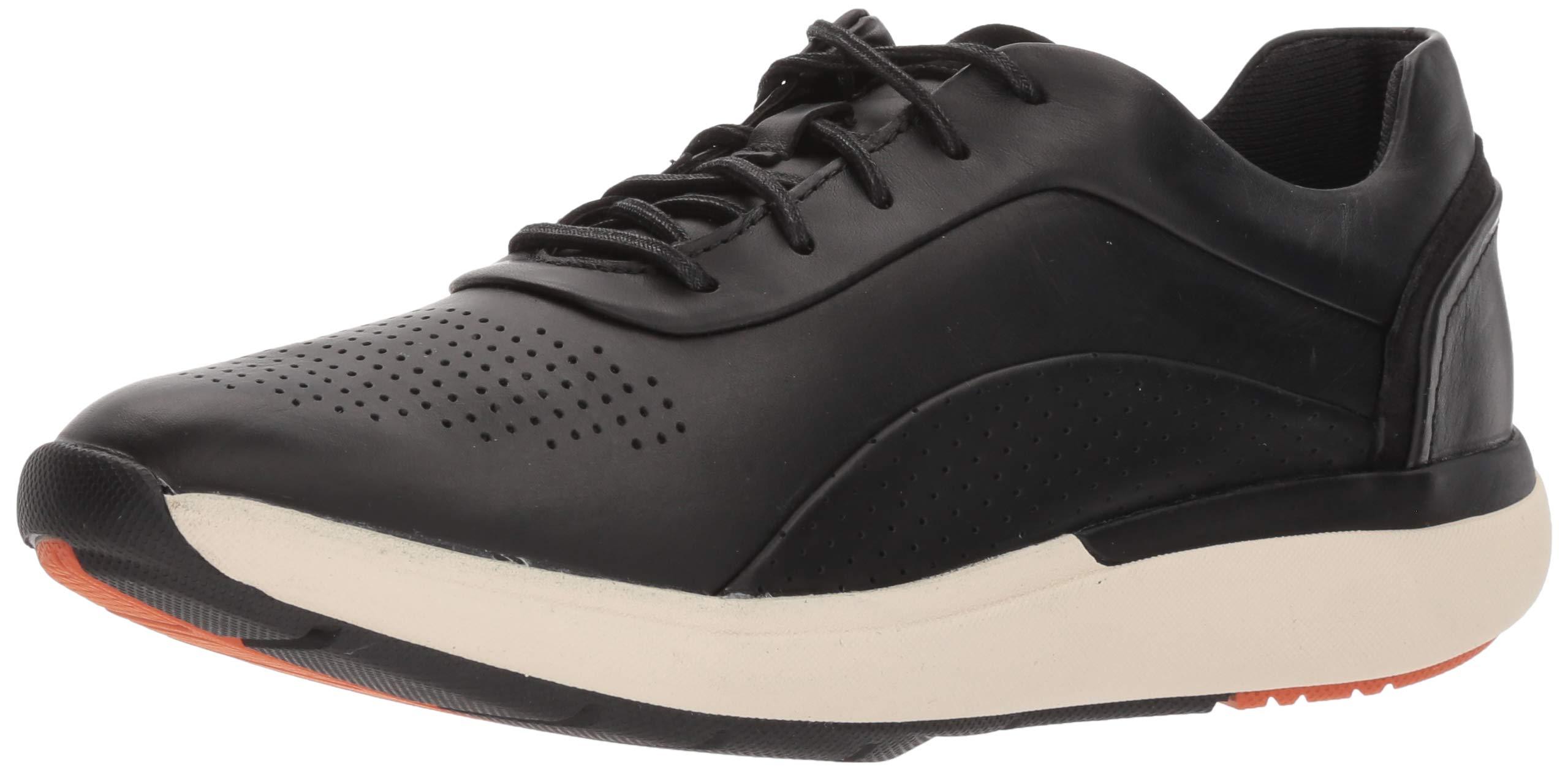 Clarks un cruise lace best sale black