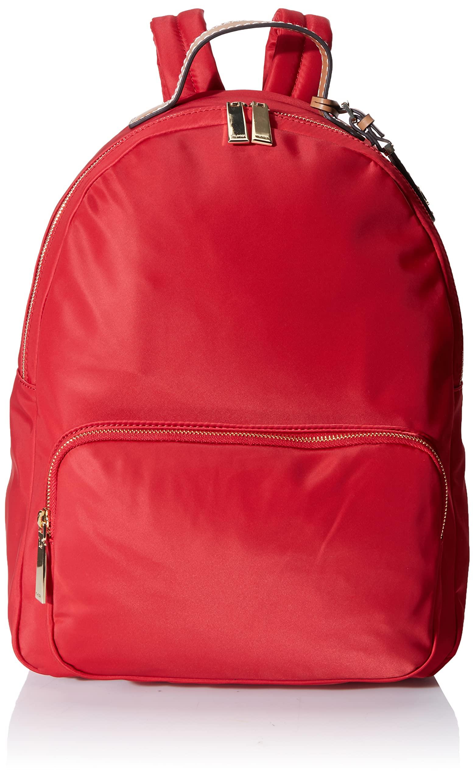 tommy hilfiger red backpack