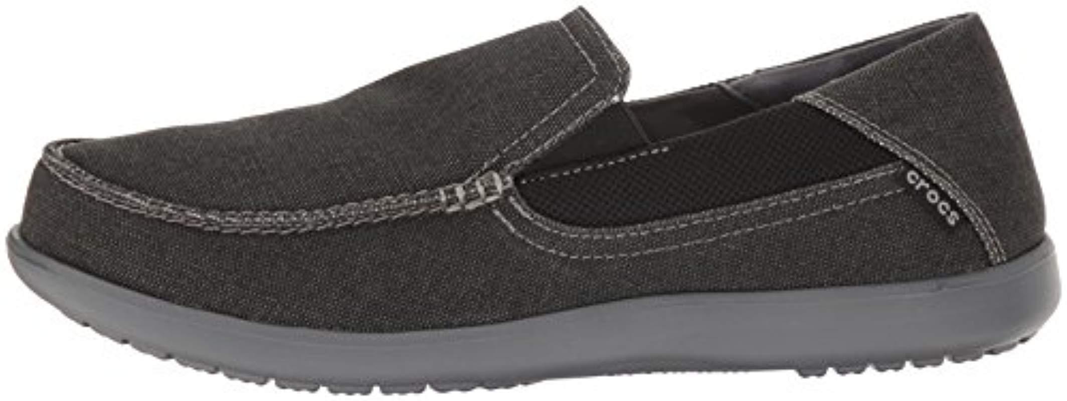 crocs santa cruz 2 luxe men's loafers