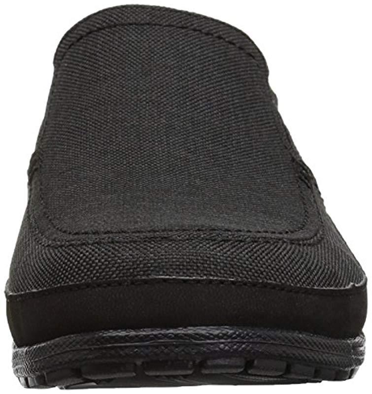 crocs santa cruz black