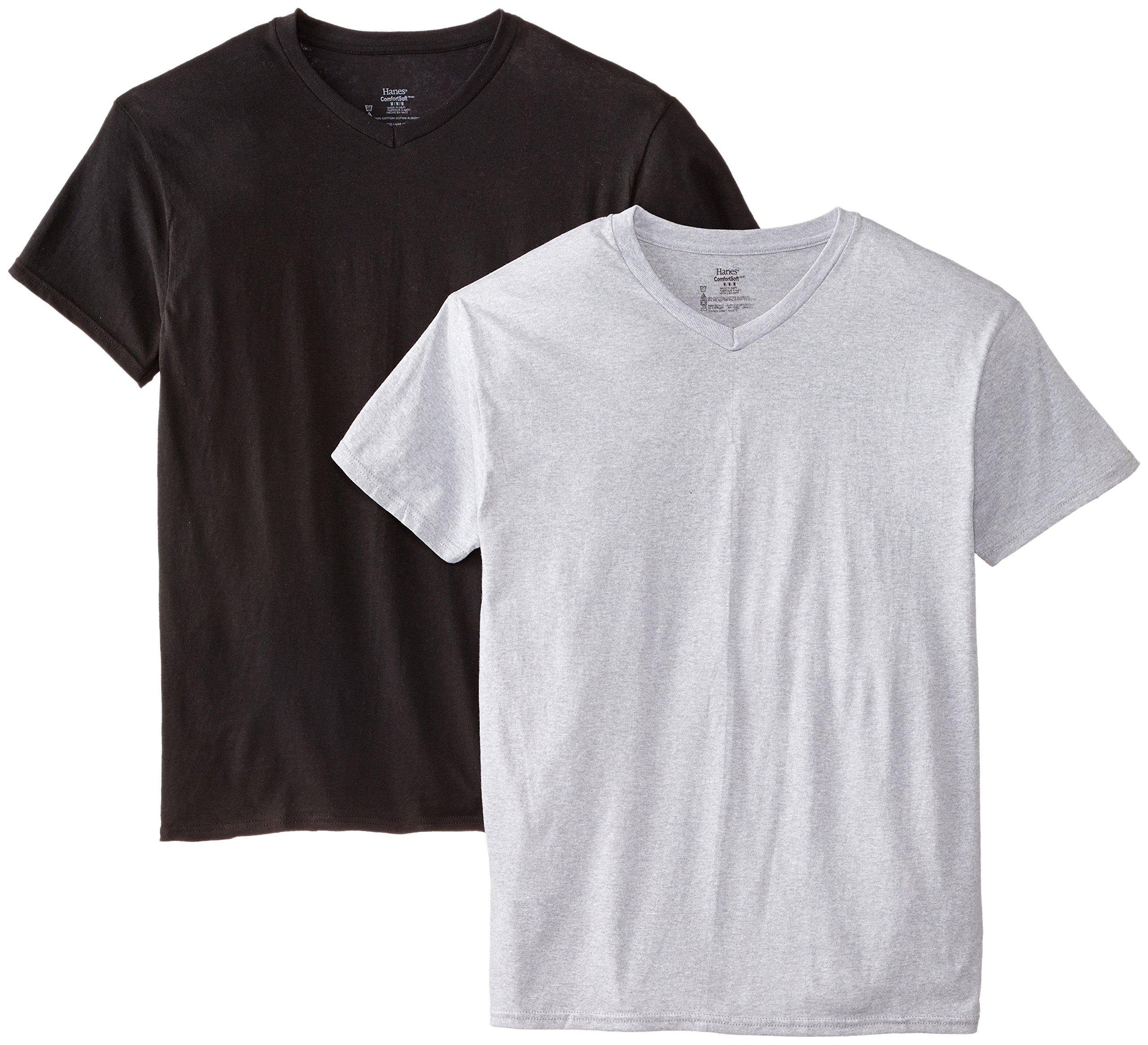 Hanes 2-pack V-neck T-shirt for Men - Save 43% - Lyst