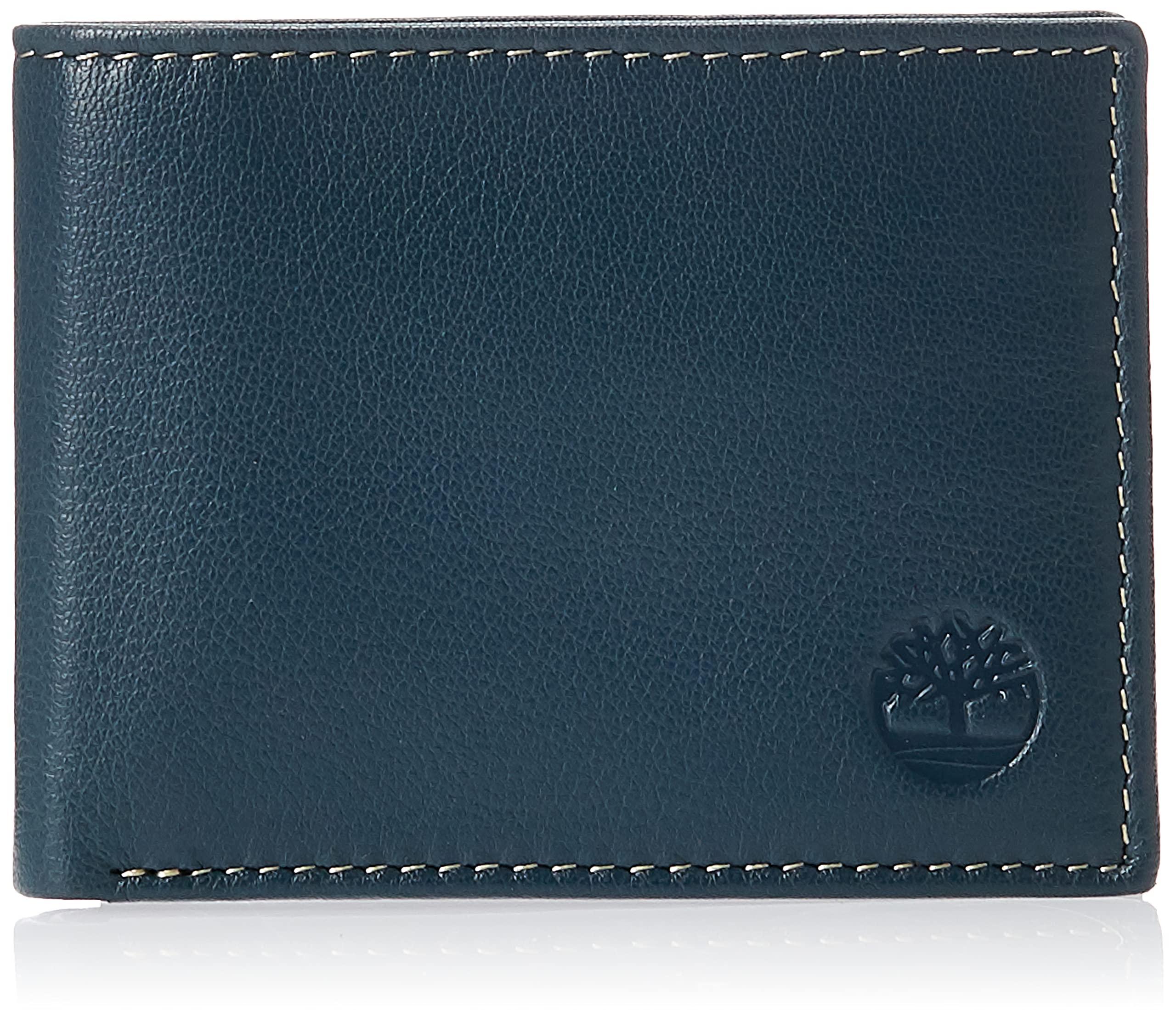 Timberland Blix Slimfold Leather Wallets in Blue for Men - Save 26% - Lyst