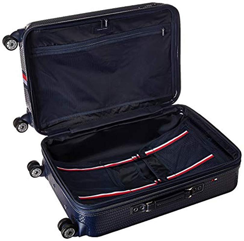 tommy hilfiger suitcase blue