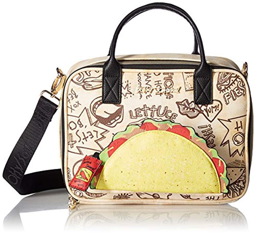 betsey johnson taco purse