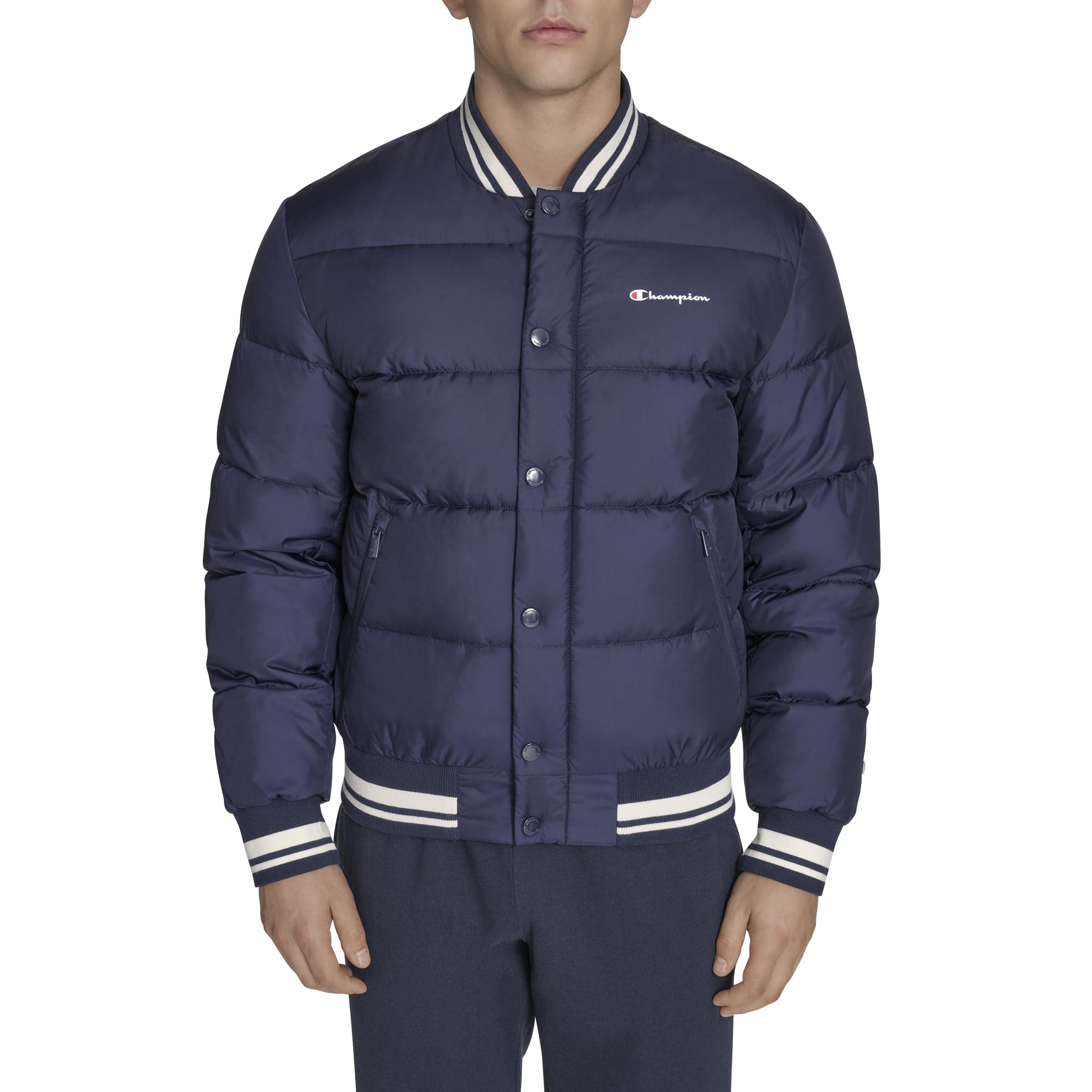 Amazon Champion Sweater Fleece Mens Puffer Jacket Dress