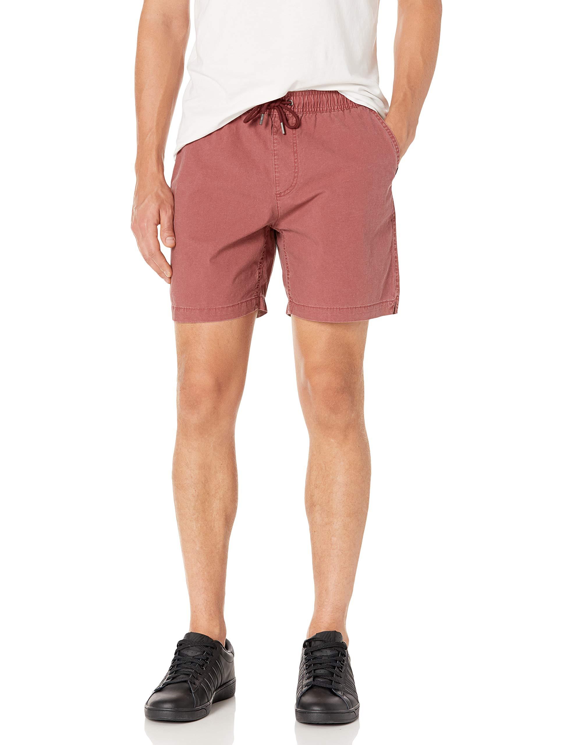 Quiksilver Cotton Taxer Walk Short in Red for Men - Lyst
 Quiksilver Shorts Red