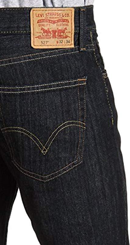 levis 527 tumbled rigid