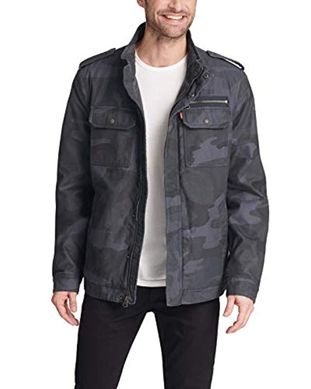 levi's two pocket military jacket