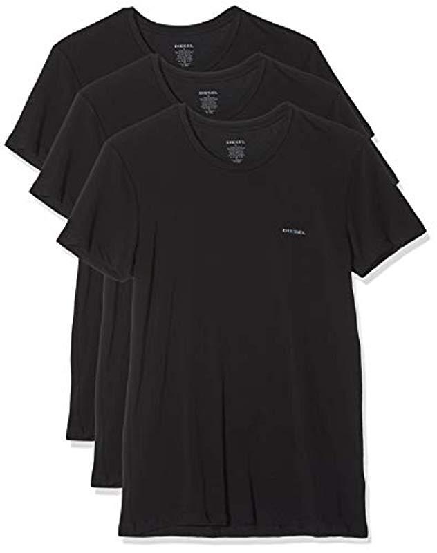 acuut Beneden afronden Op grote schaal DIESEL Randal T-shirt Pack Of 3 - Black for Men | Lyst
