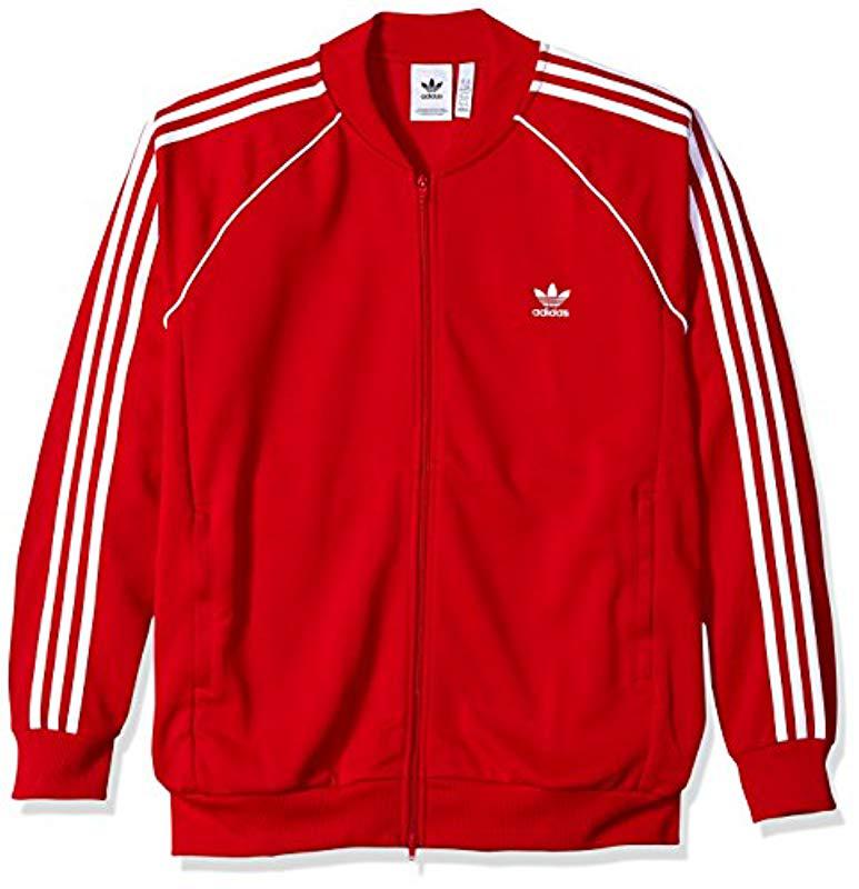 red superstar jacket