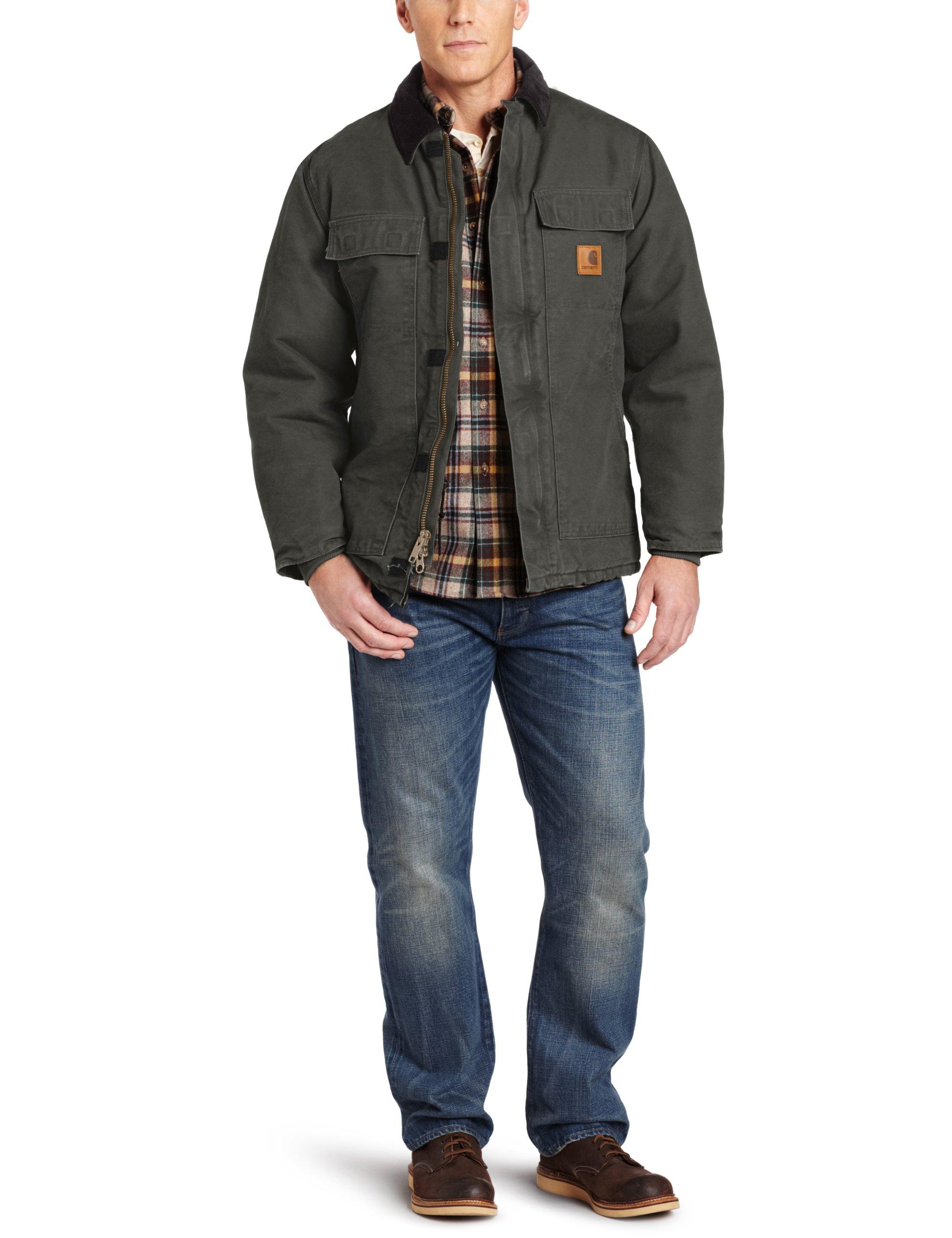 Carhartt Synthetic Arctic Quilt Lined Sandstone Traditional Coat C26 in  Moss (Gray) for Men - Lyst