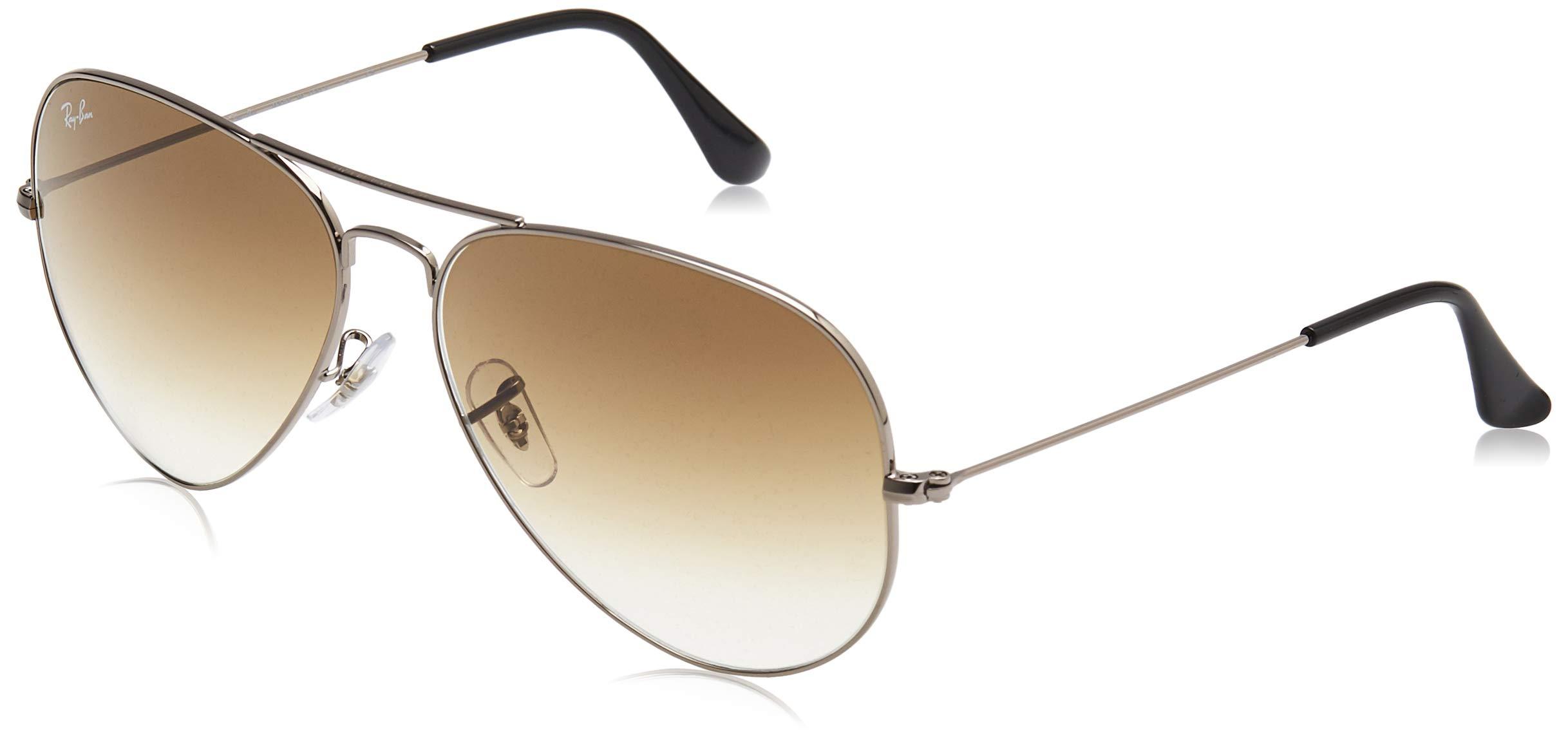 Ray Ban Rb3025 Classic Aviator Sunglasses In Brown Lyst Ray Ban Rb3025 Classic Aviator Sunglasses In Brown Lyst