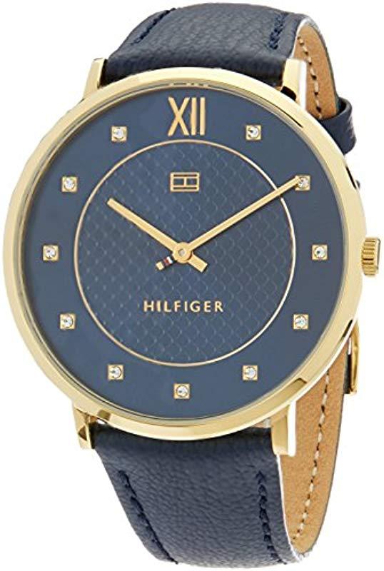 Tommy Hilfiger Sophisticated Sport Quartz Watch With Leather Strap, Blue,  20 (model: 1781807) - Save 29% | Lyst