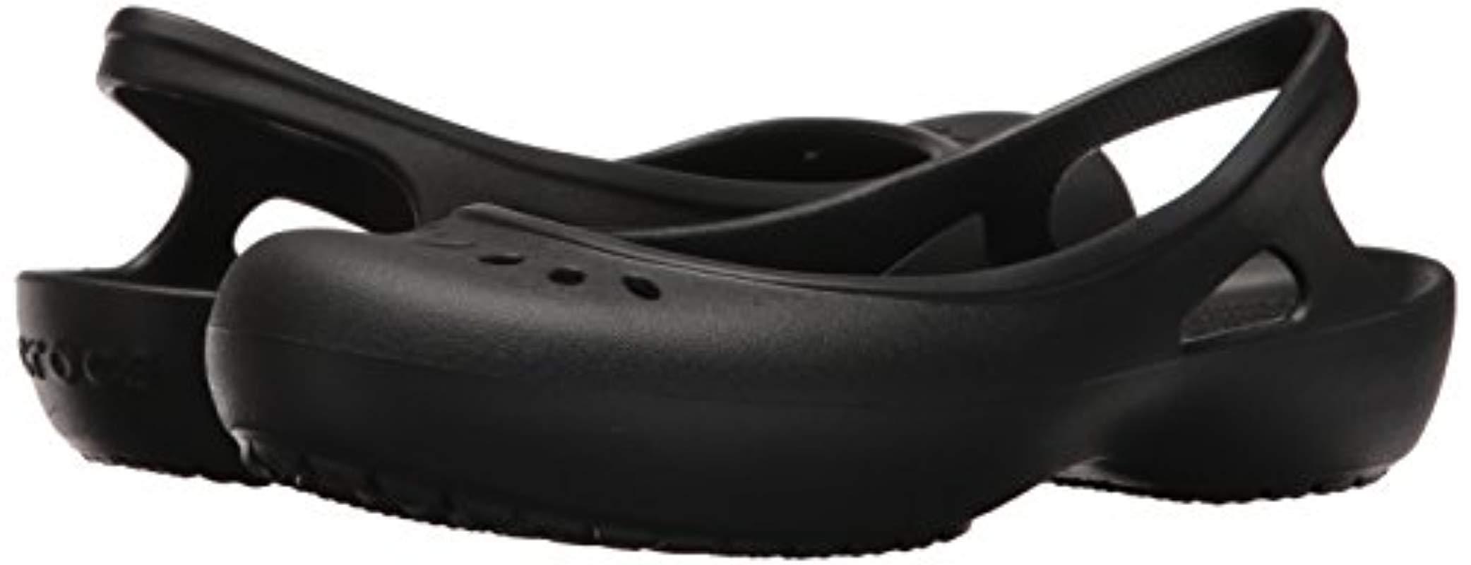 Crocs™ Kadee Slingback W Ballet Flat in Black | Lyst