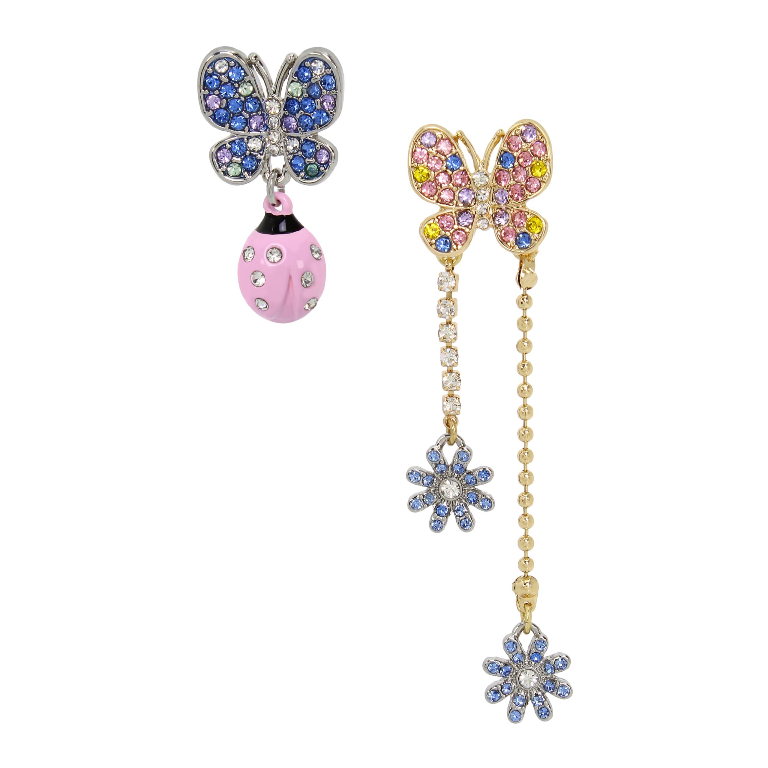 Betsey johnson ladybug earrings discount