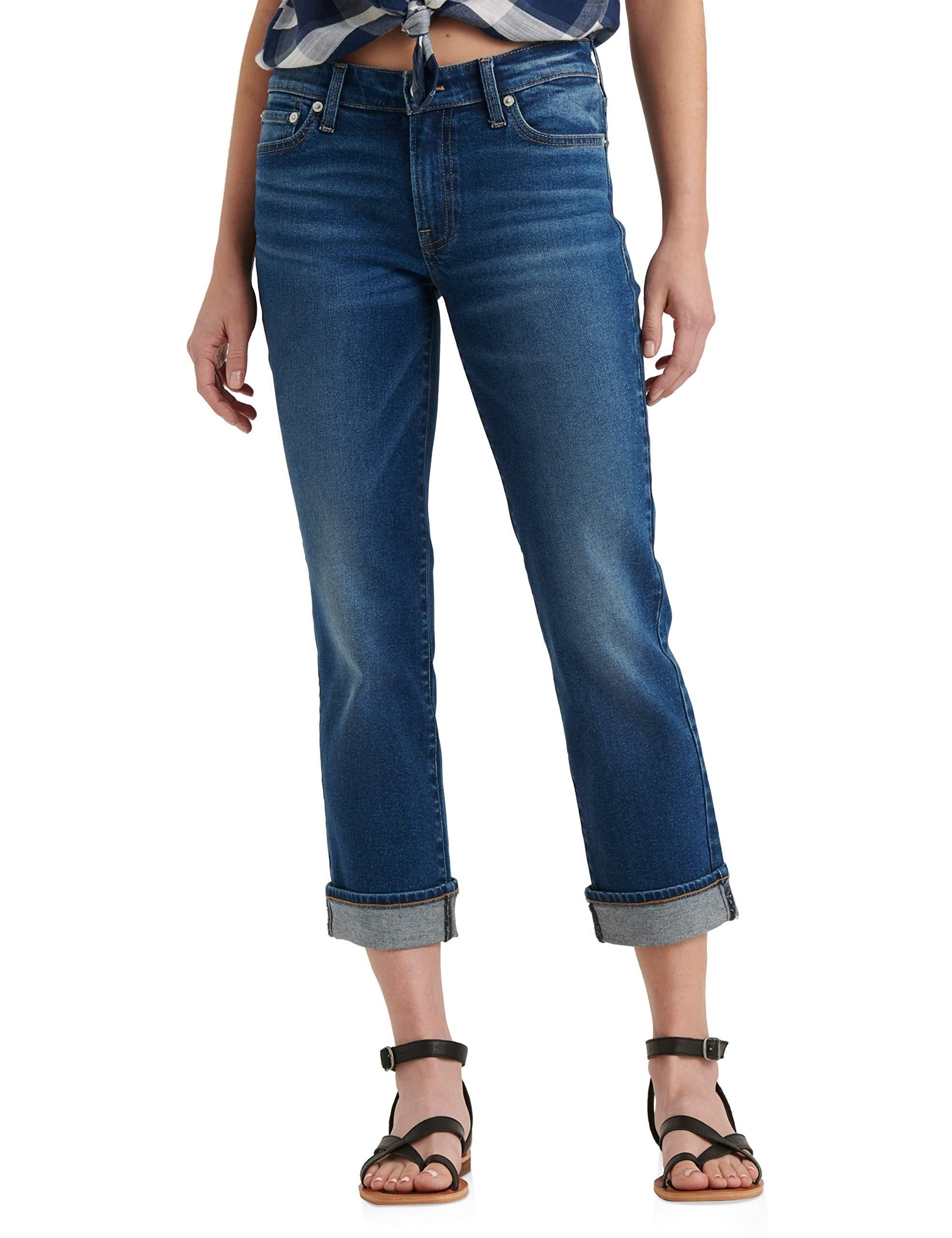 Lucky Brand Mid Rise Sweet Straight Jean in Blue - Lyst