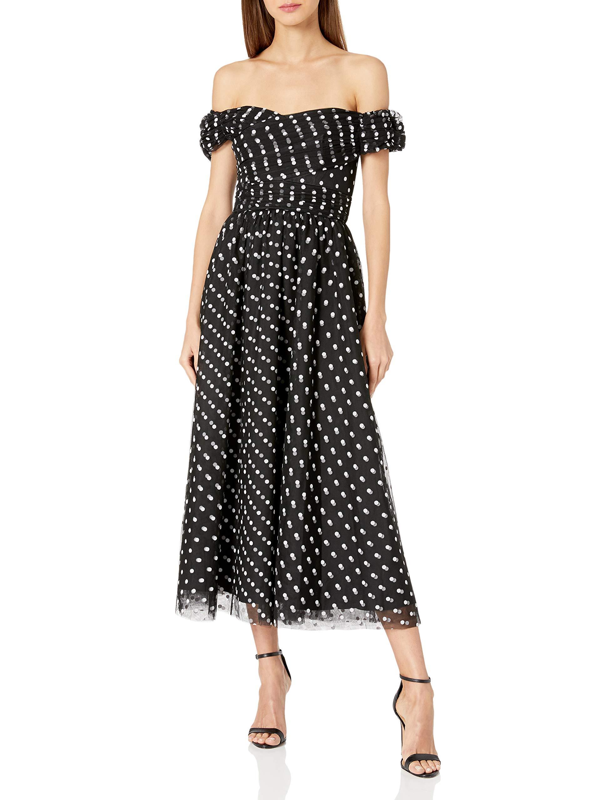 shoshanna off the shoulder dress