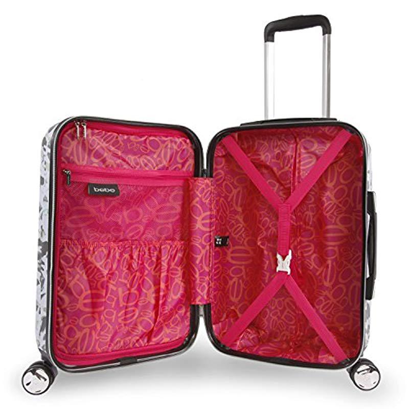 Bebe Marie 21" Hardside Carryon Spinner Luggage Save 4 Lyst