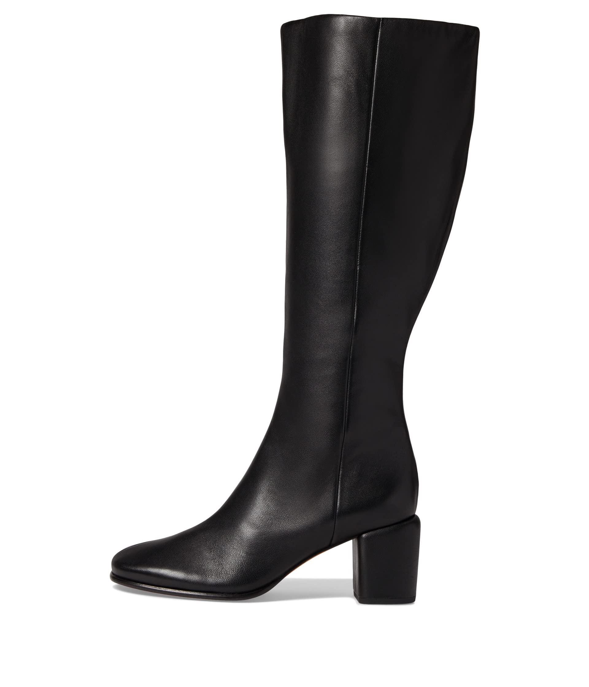 Vince Maggie Knee High Wide Calf Boot in Black Lyst