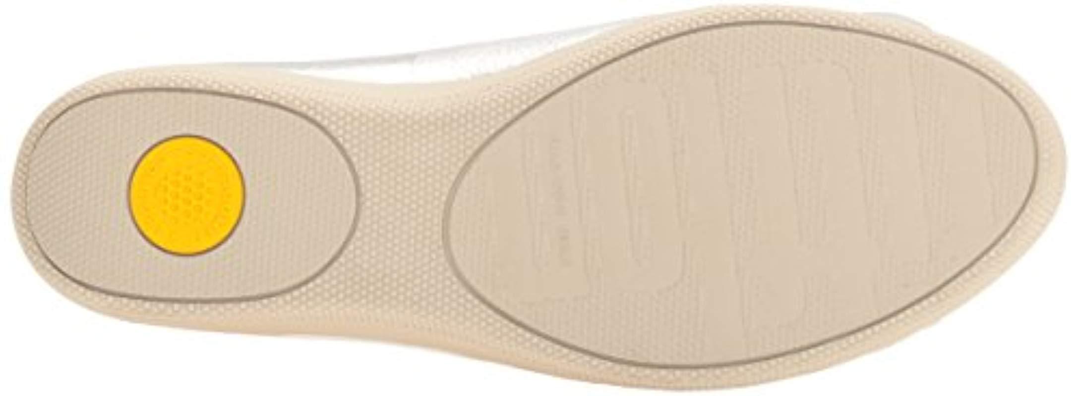 Fitflop Florrie Superballerina Ballet Flat in Metallic Lyst