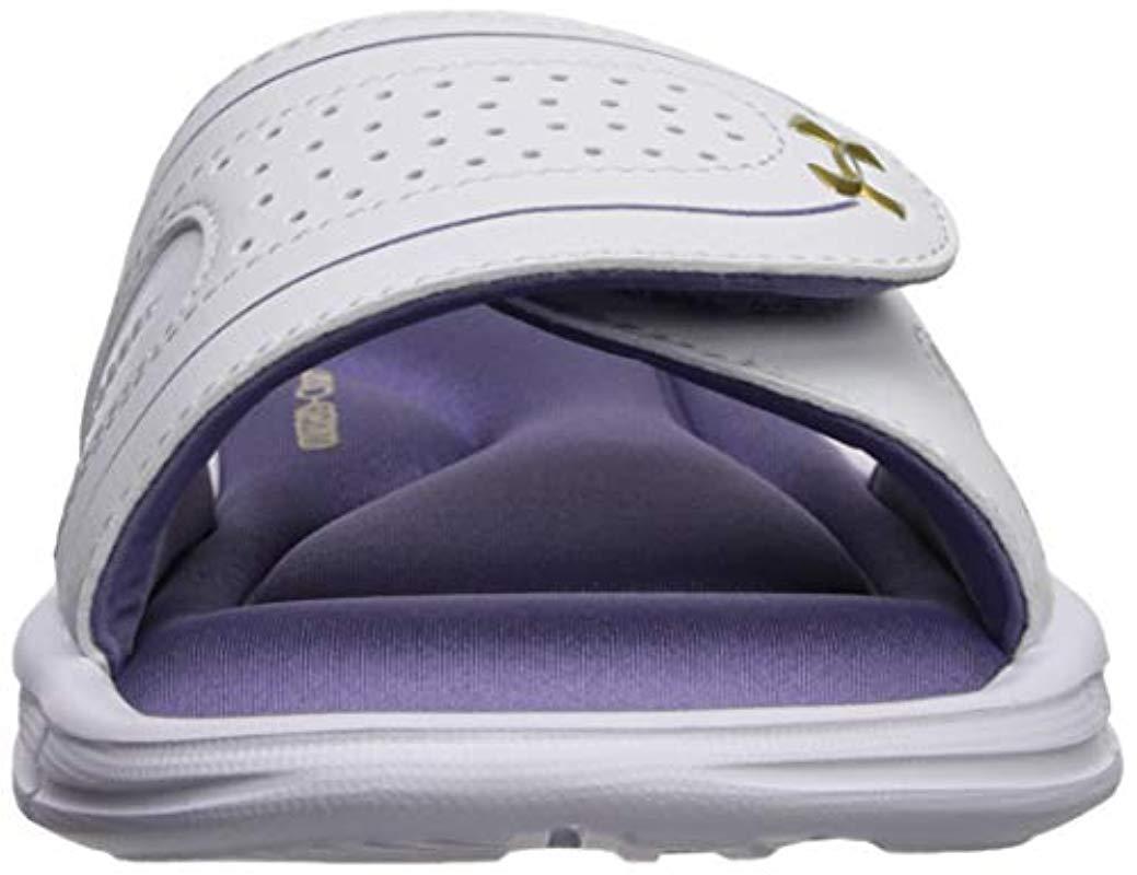 women's under armour ignite vii slide sandals