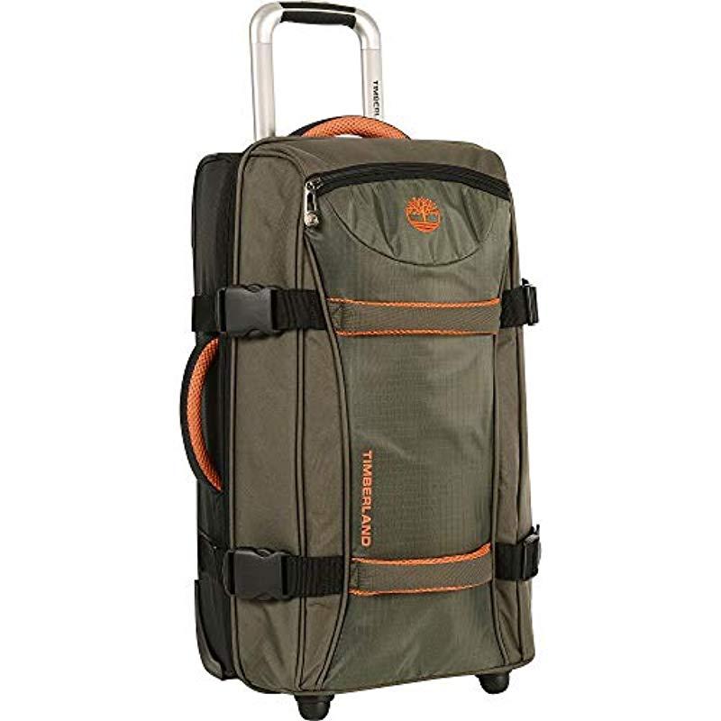 Timberland Twin Mountain Duffle With Wheels- 22, 26, 30 Inch Size Suitcase  Luggage Travel Bag in Gray for Men | Lyst