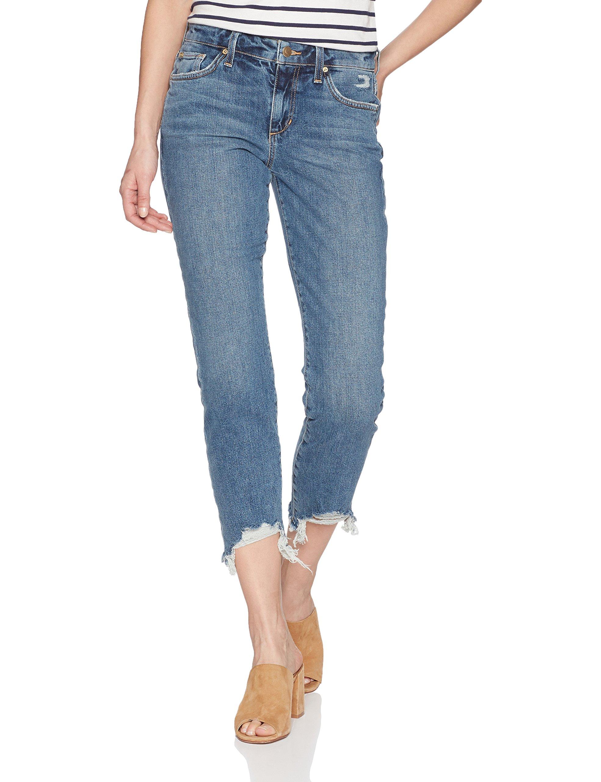 joe's jeans the smith mid rise straight crop