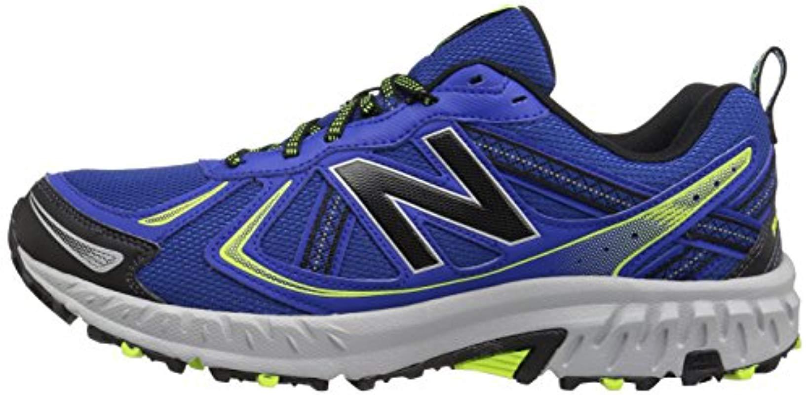 New Balance Mt410v5 Cushioning Trail Runner in Blue for Men - Lyst
