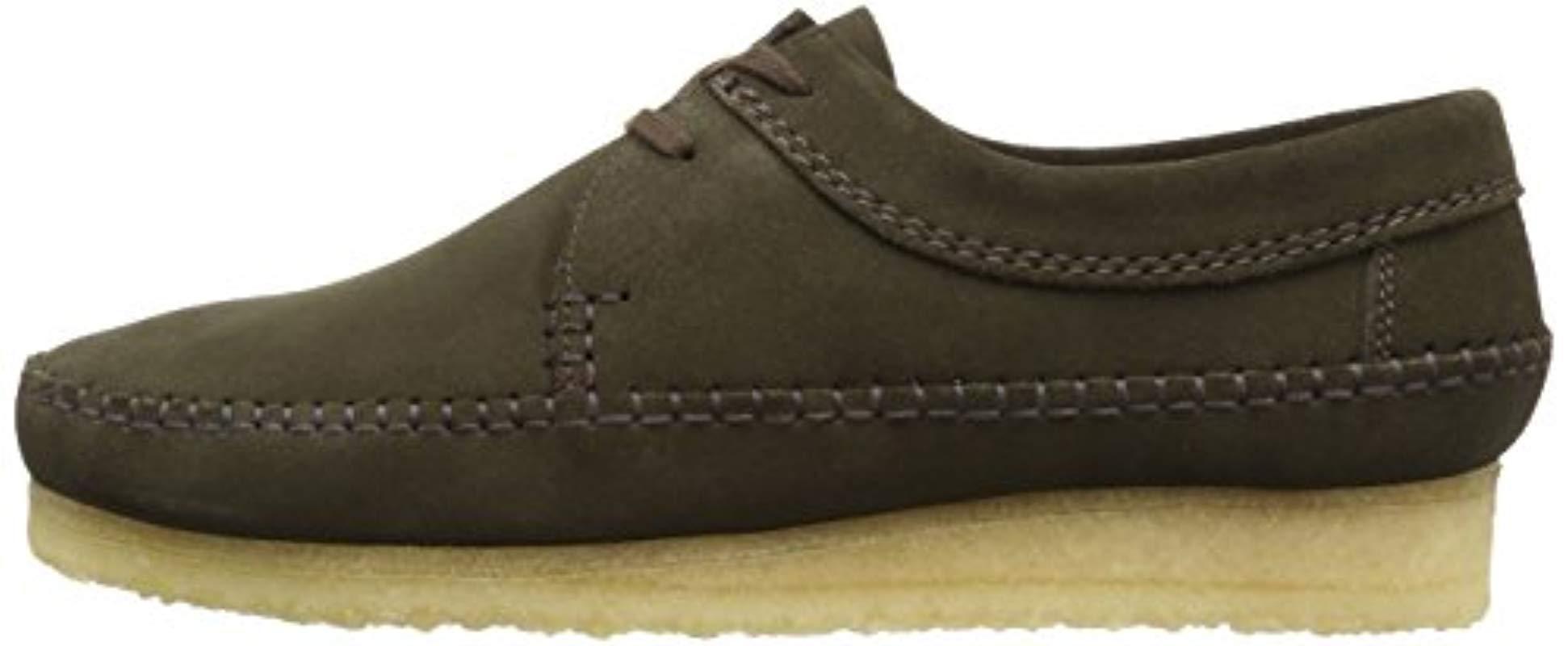 clarks weaver green