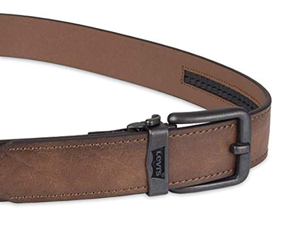 Levi's Men's Reversible Casual Jeans Belt, Brown/Black 1, Small