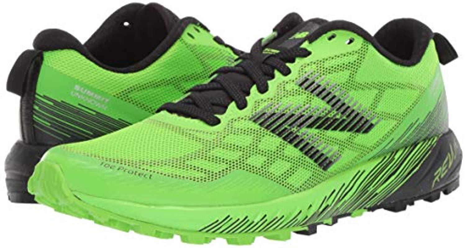 Lyst - New Balance 's Summit Unknown Trail Running Shoes in Green for Men