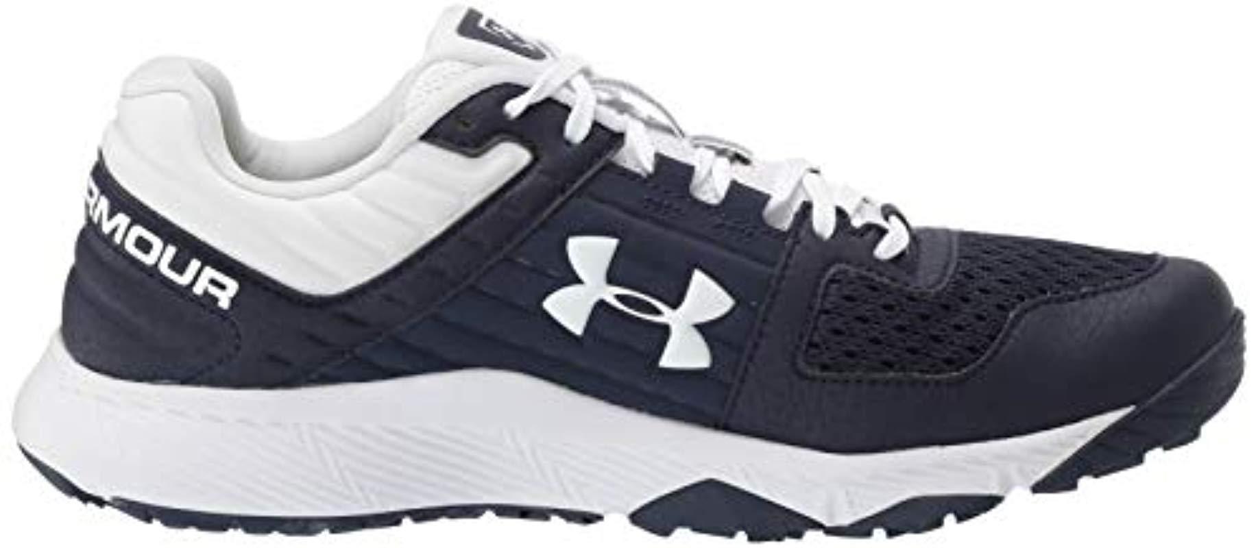 Under Armour UA Yard Low Trainer Men’s Shoes Black White New 