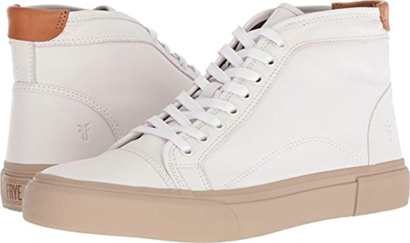 frye white shoes