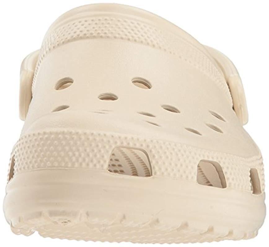 winter crocs white