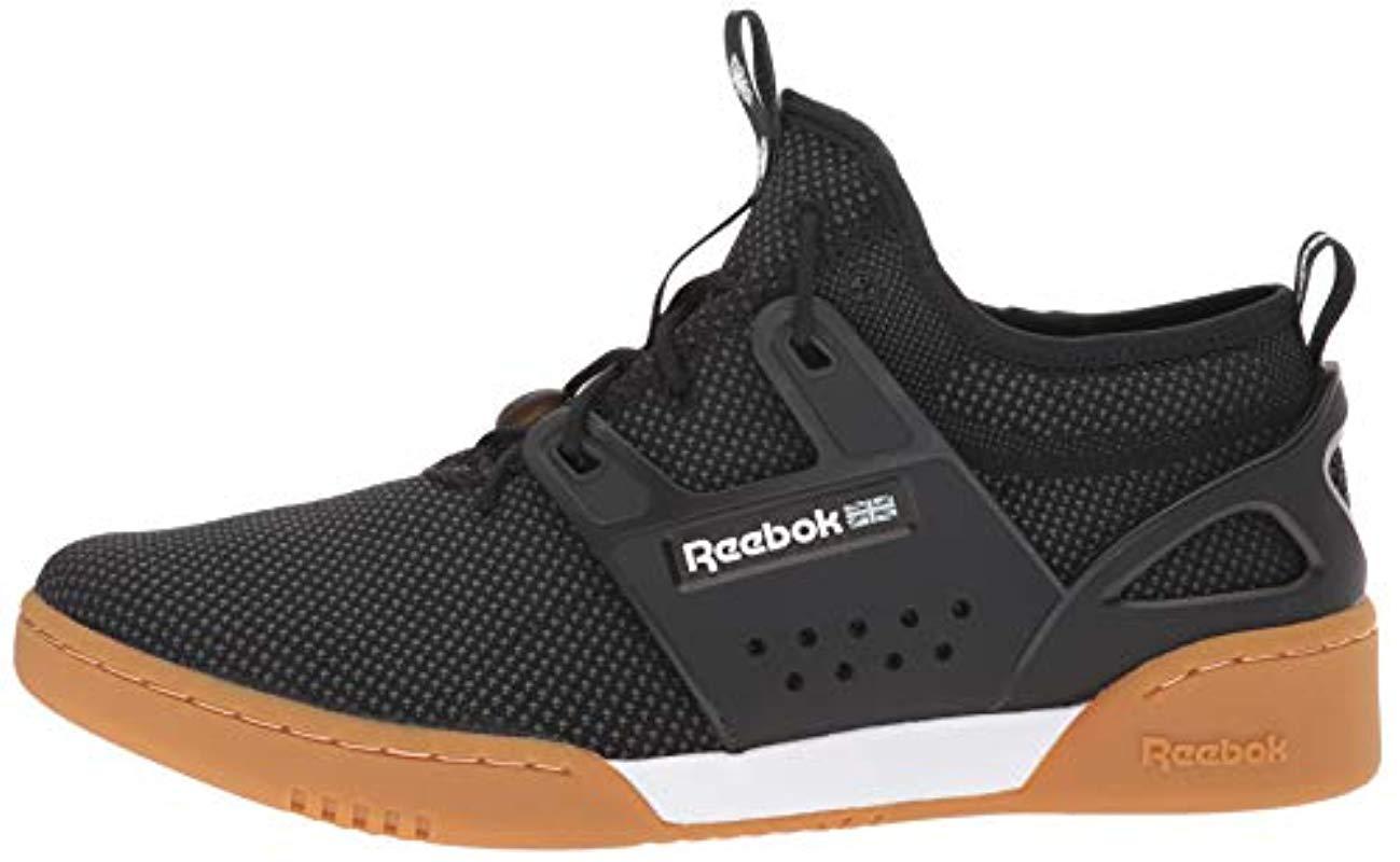 Reebok Workout Advance Ultraknit Cross Trainer in Black for Men | Lyst
